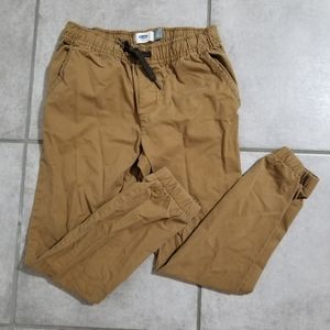 Boys old navy khaki joggers